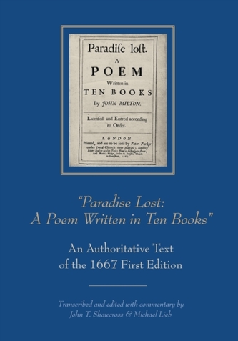 "Paradise Lost: A Poem Written in Ten Books"