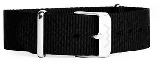 Nylonový pásek Silver Black