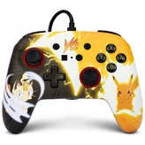 PowerA Enhanced drátový herní ovladač - Pokémon: Pikachu vs. Meowth (Switch)