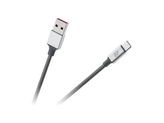 Kabel REBEL RB-6011-100-B USB 3.0/USB-C 0,1m Black
