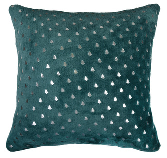 Polštář FOREST II. 40x40cm zelená  Essex mikrovlákno