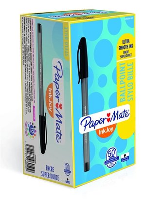 Długopis InkJoy czarny (50szt, 1 mm)