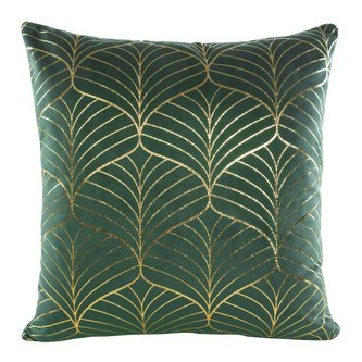 Polštář LINDA zelená 45x45 cm Mybesthome