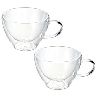 Skleničky Luigi Bormioli, Mug Thermic Glass (Duos) 38,5 | 2 pcs in pack