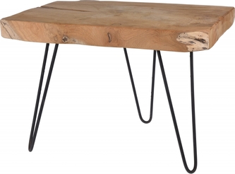 Teakový stolek na třech nožkách