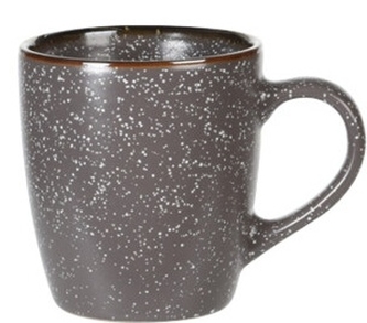 Hrnek Dots taupe 200 ml