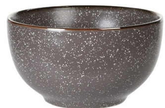 Miska Dots taupe 7,5x13,8 cm
