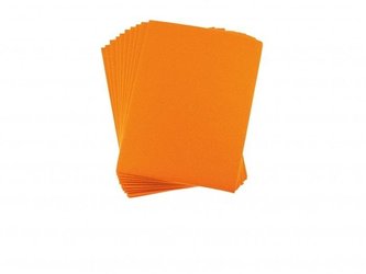 Filc A4 pomarańczowy 2mm 10szt