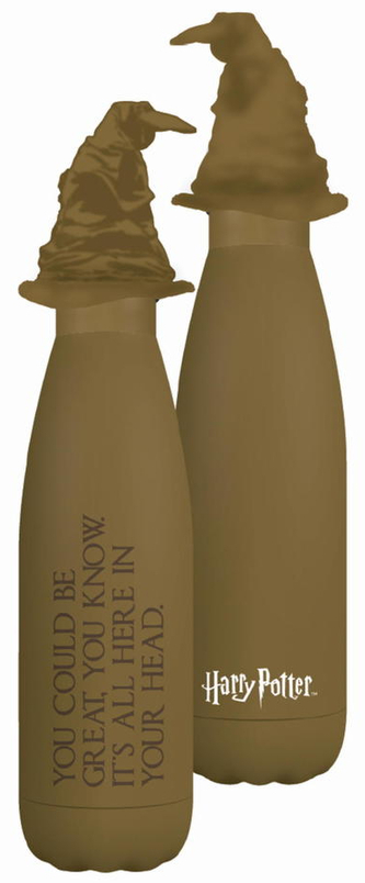 Nerezová láhev na pití Harry Potter: Moudrý klobouk (objem 500 ml)