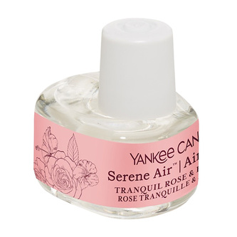 YANKEE CANDLE Tranquil Rose & Hibiscus Náplň do vonného difuzéru Serene Air 17ml