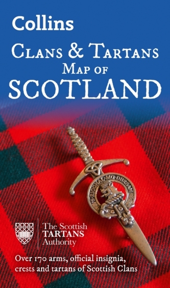 Collins Scotland Clans and Tartans Map