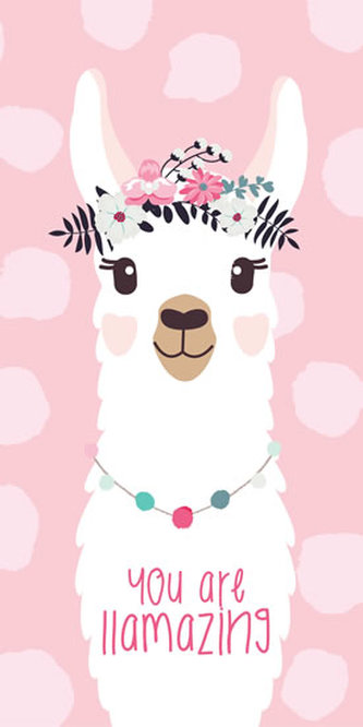 Dětská osuška - Lama