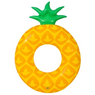 Kruh nafukovací 76 x 100 cm, ananas
