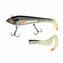 MCHYBRID SVARTZONKER 20CM GLOW SHAD