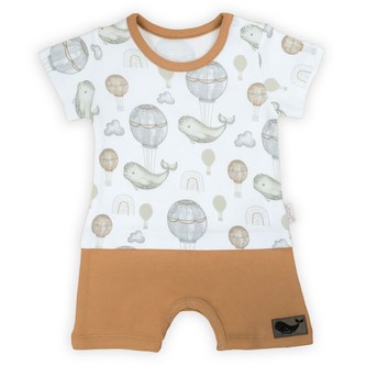 Kojenecký letní bavlněný overal Nicol Miki - velikost 74 (6-9m)