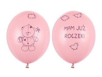 Balony Miś - mam już.. 30cm 6szt