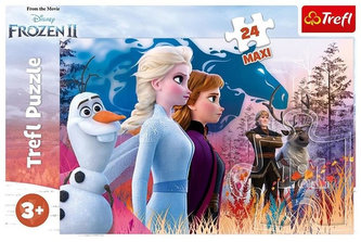 Ľadové kráľovstvo 2 - Magická cesta: Puzzle MAXI/24 dielikov