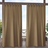 Venkovní zahradní závěs s poutky SANTIAGO cappuccino color 44 155x220 cm (cena za 1 kus) MyBestHome