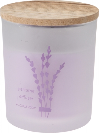 Vonná svíčka ve skle Levander 10x8,8 cm s víčkem