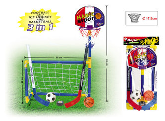 3v1 Basketbal, Fotbal, Hokej