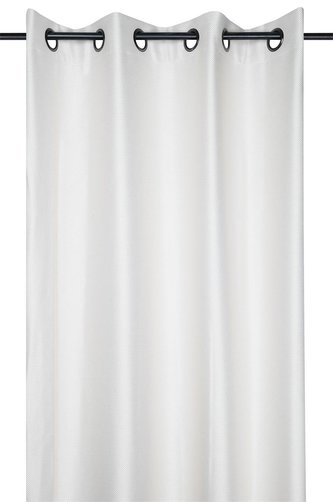 Dekorační závěs "BLACKOUT" zatemňující s kroužky ORLANDO (cena za 1 kus) 140x260 cm, smetanová, France