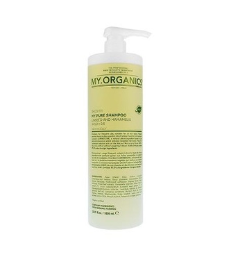 My.Organics My.Pure Shampoo Linseed And Hamamelis šampon pro časté mytí vlasů 1000 ml