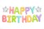 Balon foliowy Happy Birthday 395x35cm