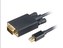 AKASA adaptér Mini DisplayPort na VGA,kabel, 1.8m