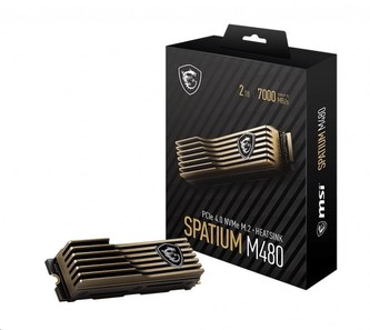 MSI SSD SPATIUM M480, 2TB, PCIe 4.0 NVMe M.2 HS