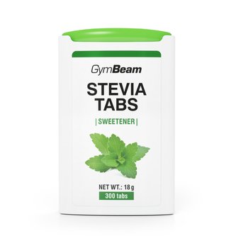 Stevia tabs - sladidlo - GymBeam - 300 tab.