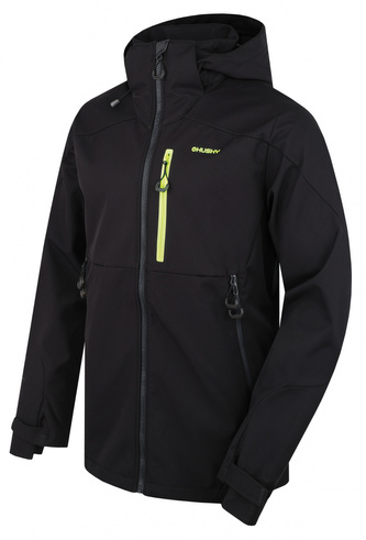 Pánská softshell bunda Sauri M black - XL Pánská softshell bunda Sauri M black - XL
