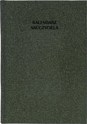 Kalendarz naucz. 2023/24 A5 tyg. natura zielony
