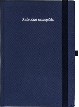 Kalendarz naucz. 2023/24 A5 tyg. Piko granat