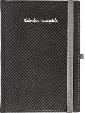 Kalendarz naucz. 2023/24 A5 tyg. Piko szary