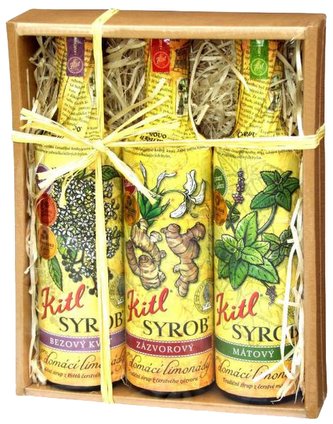 Kitl Syrob Bylinky (Bez, Zázvor + Máta) - 3 x 500 Kitl Syrob Bylinky (Bez, Zázvor + Máta) - 3 x 500