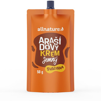 Allnature Arašídový krém jemný 50 g