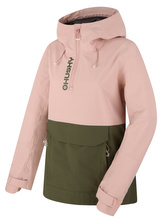 Dámská outdoor bunda Nabbi L lt. pink/khaki - M