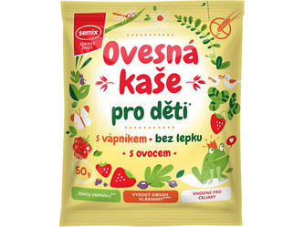 Semix Ovesná kaše pro děti s vápníkem a ovocem 50 g
