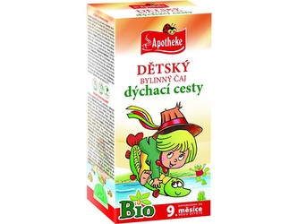 Apotheke Dětský čaj dýchací cesty Vodník BIO 20 sáčků