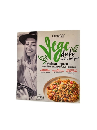 Ostrovit - Vegetariánský pokrm s bulgurem a klíčky 280 g