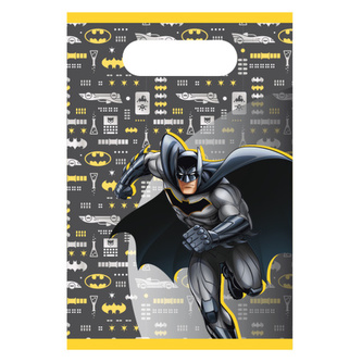 Batman papírová taška 8 ks 15,8 cm x 23,6 cm