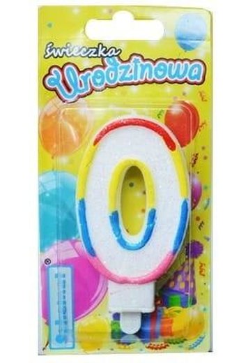 Świeczka urodzinowa 0