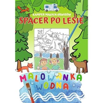 Kamper małych urwisów. Spacer po lesie