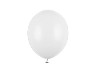 Balony Strong Pastel Pure White 27cm 10szt