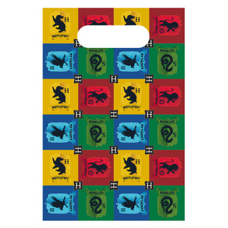 Harry Potter papírová taška 8 ks 15,8 cm x 23,6 cm