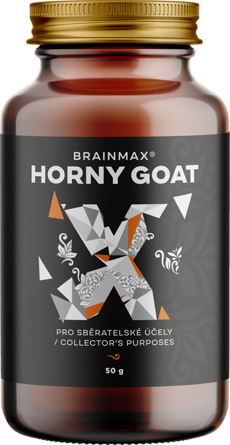 BrainMax Horny Goat, škornice velkokvětá, pro sběratelské účely, 50 g