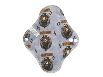 Denní vložka (PUL) - Detektiv Ted, sv. žlutý velur (kojenecký plyš)