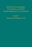 Kritische Gesamtausgabe der Schriften und Briefe Andreas Bodensteins von Karlstadt