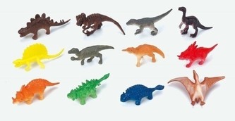 Zvieratká figúrky dino 12 ks set 5 cm