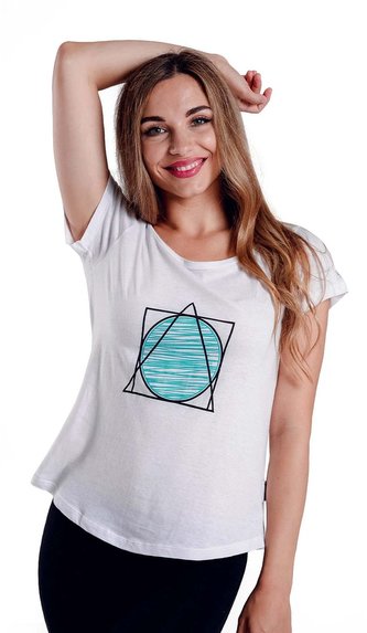 Triko White Divergence - XL